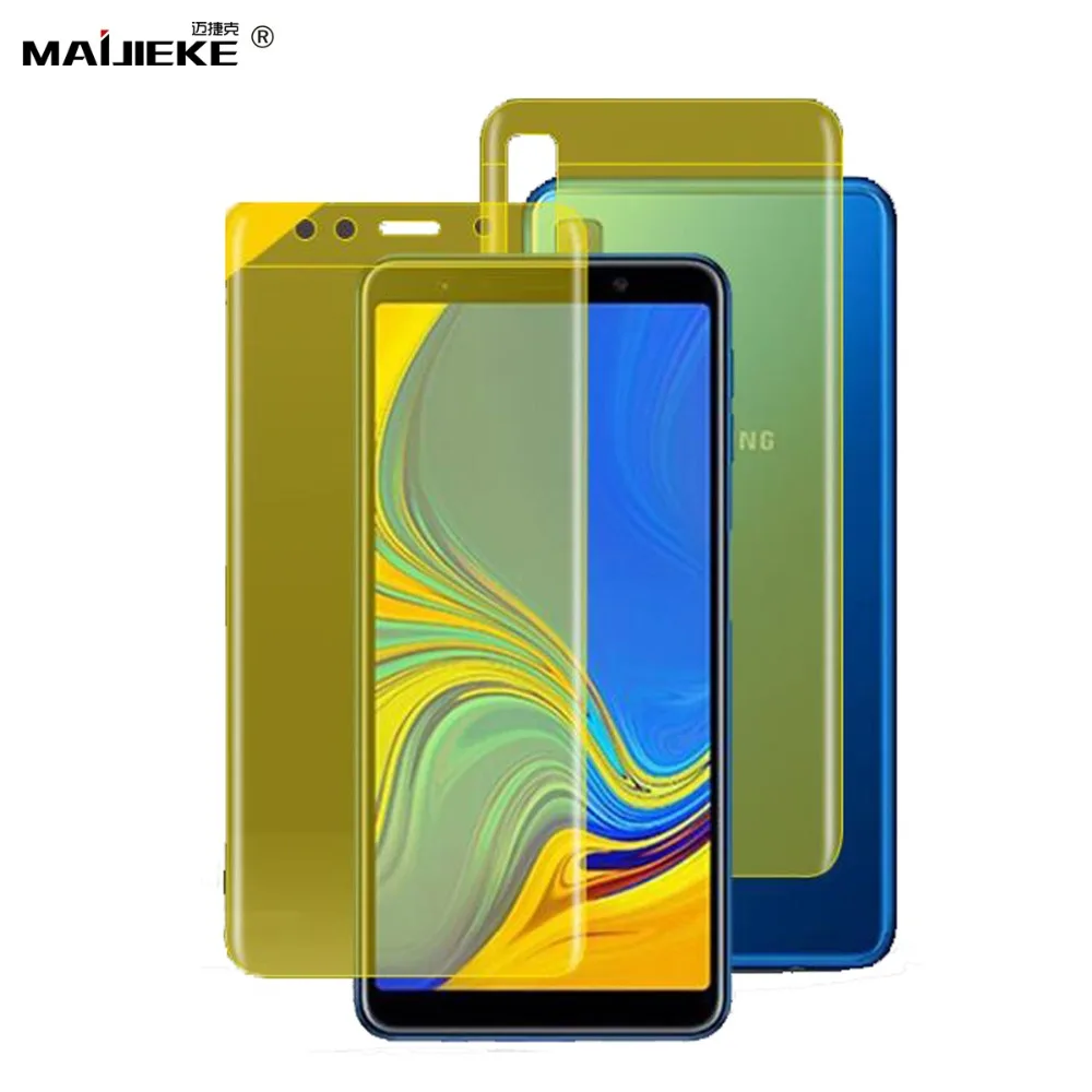 MAIJIEKE Nano Soft TPU Screen Protector for Samsung Galaxy A7 2018 A750 Hydrogel Full Coverage Front&Back Protective Film
MAIJIEKE Nano Soft TPU Screen Protector for Samsung Galaxy A7 2018 A750 Hydrogel Full Coverage Front&Back Protective Film