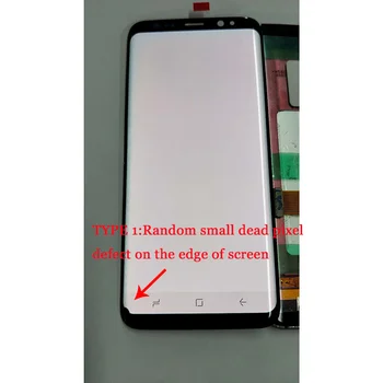 For Samsung S8 LCD+Frame Replacement for SAMSUNG Galaxy S8 Plus LCD G955 S8 G950 G950F Display+Touch Screen Digitizer small spot
For Samsung S8 LCD+Frame Replacement for SAMSUNG Galaxy S8 Plus LCD G955 S8 G950 G950F Display+Touch Screen Digitizer small spot