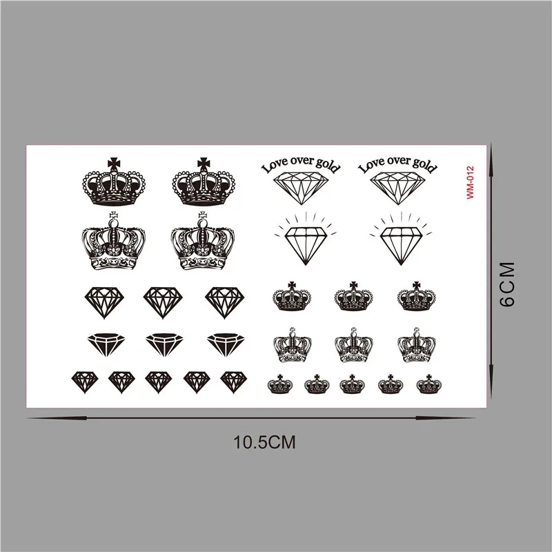 2017 NEW waterproof temporary tattoo stickers hand made Stationery Sticker adesivos handmade sticker Diamond crown
2017 NEW waterproof temporary tattoo stickers hand made Stationery Sticker adesivos handmade sticker Diamond crown