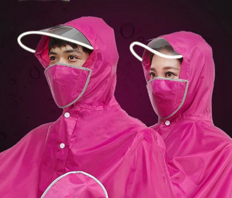 motorcycle electric bicycle raincoat/face mask / /double people raincoat /Transparent cap eaves /Rainy day essential/tb161110
motorcycle electric bicycle raincoat/face mask / /double people raincoat /Transparent cap eaves /Rainy day essential/tb161110