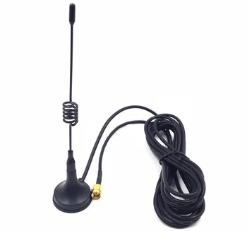 GSM Antenna 433Mhz 5DB SMA Plug straight with Magnetic base for Ham radio 3m cable 10pcs /lot free shipping
GSM Antenna 433Mhz 5DB SMA Plug straight with Magnetic base for Ham radio 3m cable 10pcs /lot free shipping
