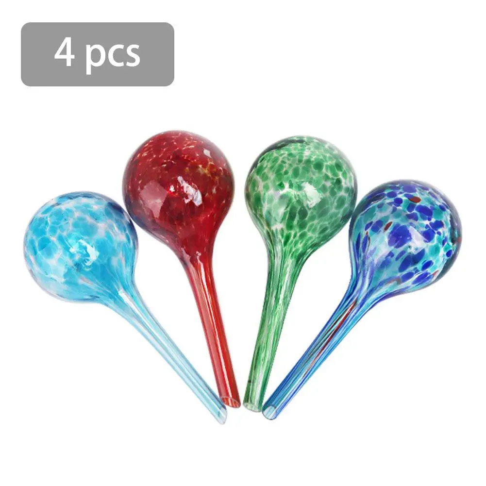 4 Pieces Glass Self Automatic Drip Irrigation Ball Lazy Watering Device Bulbs Globes Plant Flowers Bonsai Waterer For Garden
4 Pieces Glass Self Automatic Drip Irrigation Ball Lazy Watering Device Bulbs Globes Plant Flowers Bonsai Waterer For Garden