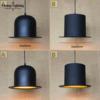 Antique Retro Black Hat Lamp For Kitchen Lights Living dining Room Edison Simple Metal Cap Shade Cover Pendant Light Fixture
Antique Retro Black Hat Lamp For Kitchen Lights Living dining Room Edison Simple Metal Cap Shade Cover Pendant Light Fixture