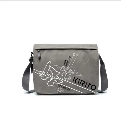 Anime Sword Art Online Cosplay new retro canvas shoulder Messenger bag men and women casual shoulder bag
Anime Sword Art Online Cosplay new retro canvas shoulder Messenger bag men and women casual shoulder bag