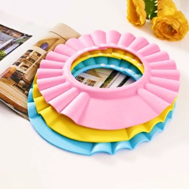 2019 Adjustable Kids Solid Bathing Cap EVA Soft Shampoo Bath Shower Hat Baby Care Protection For Children Bathe Accessories New
2019 Adjustable Kids Solid Bathing Cap EVA Soft Shampoo Bath Shower Hat Baby Care Protection For Children Bathe Accessories New