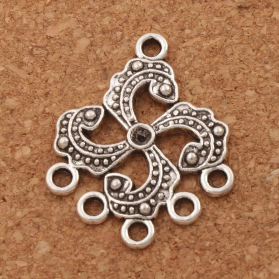 12pcs MIC 24.7x30.7mm Antique Silver Snake Head Dots Windmill 5-Strand Spacer End Connecor Fit Tassel Earrings Jewelry DIY L1250
12pcs MIC 24.7x30.7mm Antique Silver Snake Head Dots Windmill 5-Strand Spacer End Connecor Fit Tassel Earrings Jewelry DIY L1250