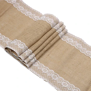 2pcs Rustic Vintage Jute Burlap Table Runner with Lace 12"x70" 12"x108" Tablecloth for Wedding Party Home Textile Table Decor
2pcs Rustic Vintage Jute Burlap Table Runner with Lace 12"x70" 12"x108" Tablecloth for Wedding Party Home Textile Table Decor