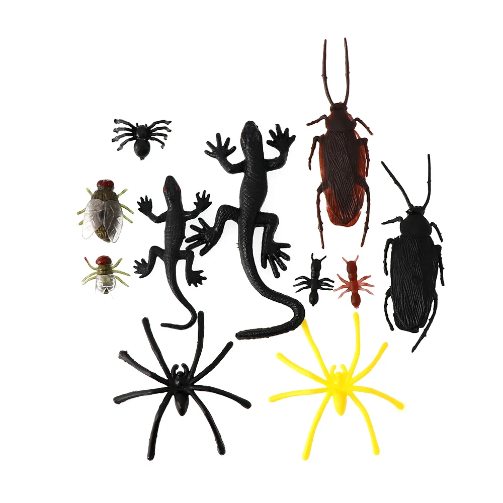 50Pcs Simulation Plastic Bugs Fake Spiders/Cockroach/Flies For Halloween Party Animal Prank Scary Creepy Insect
50Pcs Simulation Plastic Bugs Fake Spiders/Cockroach/Flies For Halloween Party Animal Prank Scary Creepy Insect