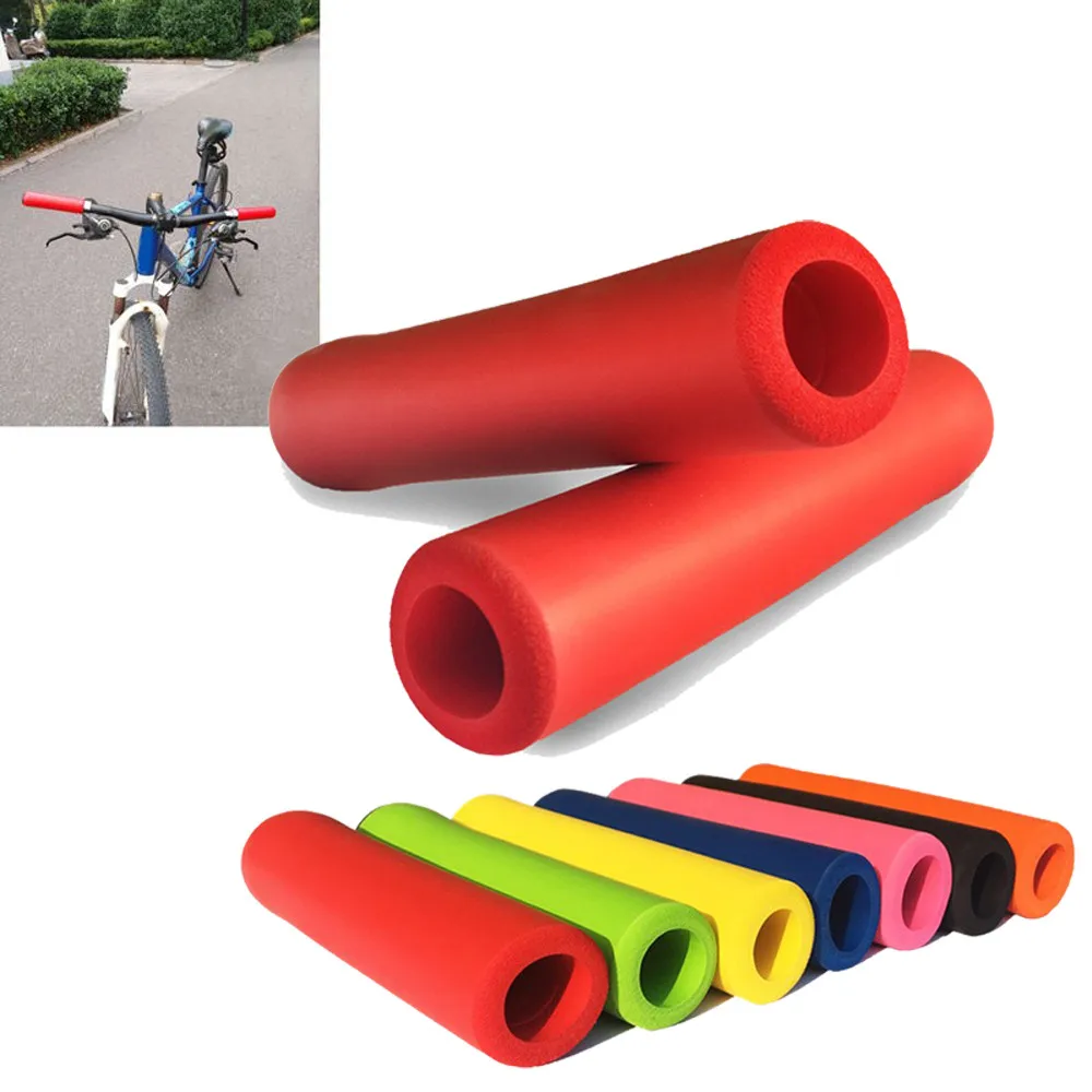 2Pc/1pair Bike Racing Bicycle Motorcycle Handle Bar Foam Sponge Grip Cover Non-slip Soft Handlebar Bike Bar wholesale
2Pc/1pair Bike Racing Bicycle Motorcycle Handle Bar Foam Sponge Grip Cover Non-slip Soft Handlebar Bike Bar wholesale