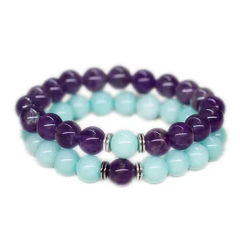 6pair/lot Amethyst Couples bracelet Friendship Distance bracelet Anniversary gift for men boyfriend husband bff
6pair/lot Amethyst Couples bracelet Friendship Distance bracelet Anniversary gift for men boyfriend husband bff