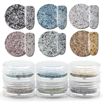 WAKEFULNESS 6Boxes Colorful Marble Powder Shining Acrylic Powders Gorgeous Nail Art Glitters Dust Manicure Nail Art Decorations
WAKEFULNESS 6Boxes Colorful Marble Powder Shining Acrylic Powders Gorgeous Nail Art Glitters Dust Manicure Nail Art Decorations