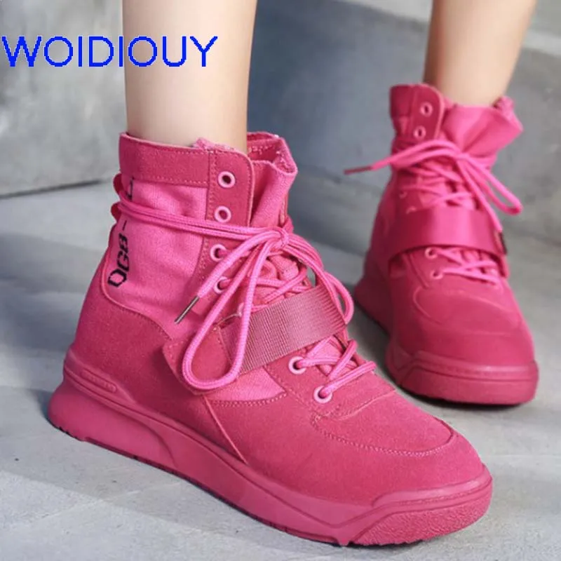 Red Shoes Woman Pumps Fabric Comfortable Breathable Lace up Female Platform Patchwork Women Chaussure Girl tenis scarpe donna
Red Shoes Woman Pumps Fabric Comfortable Breathable Lace up Female Platform Patchwork Women Chaussure Girl tenis scarpe donna