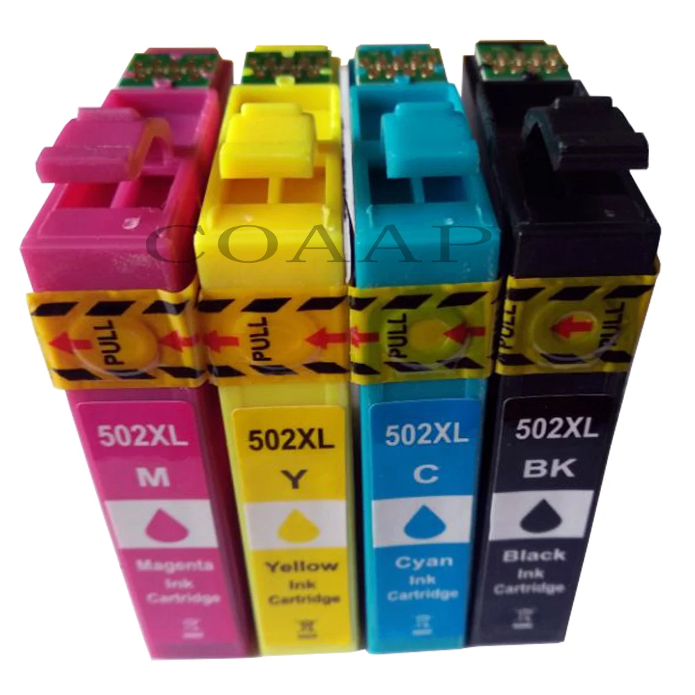 Compatible T502BK T502C T502M T502Y ink cartridge for EPSON XP-5100 XP-5105 WF-2865 WF-2860 inkjet Printers
Compatible T502BK T502C T502M T502Y ink cartridge for EPSON XP-5100 XP-5105 WF-2865 WF-2860 inkjet Printers