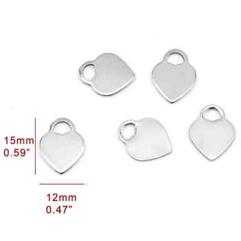 Simsimi blank tag love heart key moon star round mini Charms For Bracelet Necklace DIY jewelry Stainless Steel stamping
Simsimi blank tag love heart key moon star round mini Charms For Bracelet Necklace DIY jewelry Stainless Steel stamping