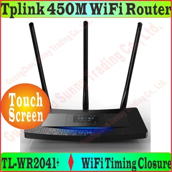 Chin-Firmware 3 Antennas 450Mbps Wireless Router With Touch Screen TP-Link N450 TL-WR2041+ 450M AP WDS Bridge, TL WR2041+ PROM5
Chin-Firmware 3 Antennas 450Mbps Wireless Router With Touch Screen TP-Link N450 TL-WR2041+ 450M AP WDS Bridge, TL WR2041+ PROM5