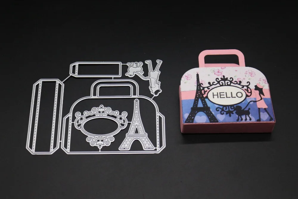 HamyHo Crafts Gift Handbag Frame Metal Steel Cutting Dies Stencil for DIY Scrapbooking Paper Album Card Embossing Dies
HamyHo Crafts Gift Handbag Frame Metal Steel Cutting Dies Stencil for DIY Scrapbooking Paper Album Card Embossing Dies