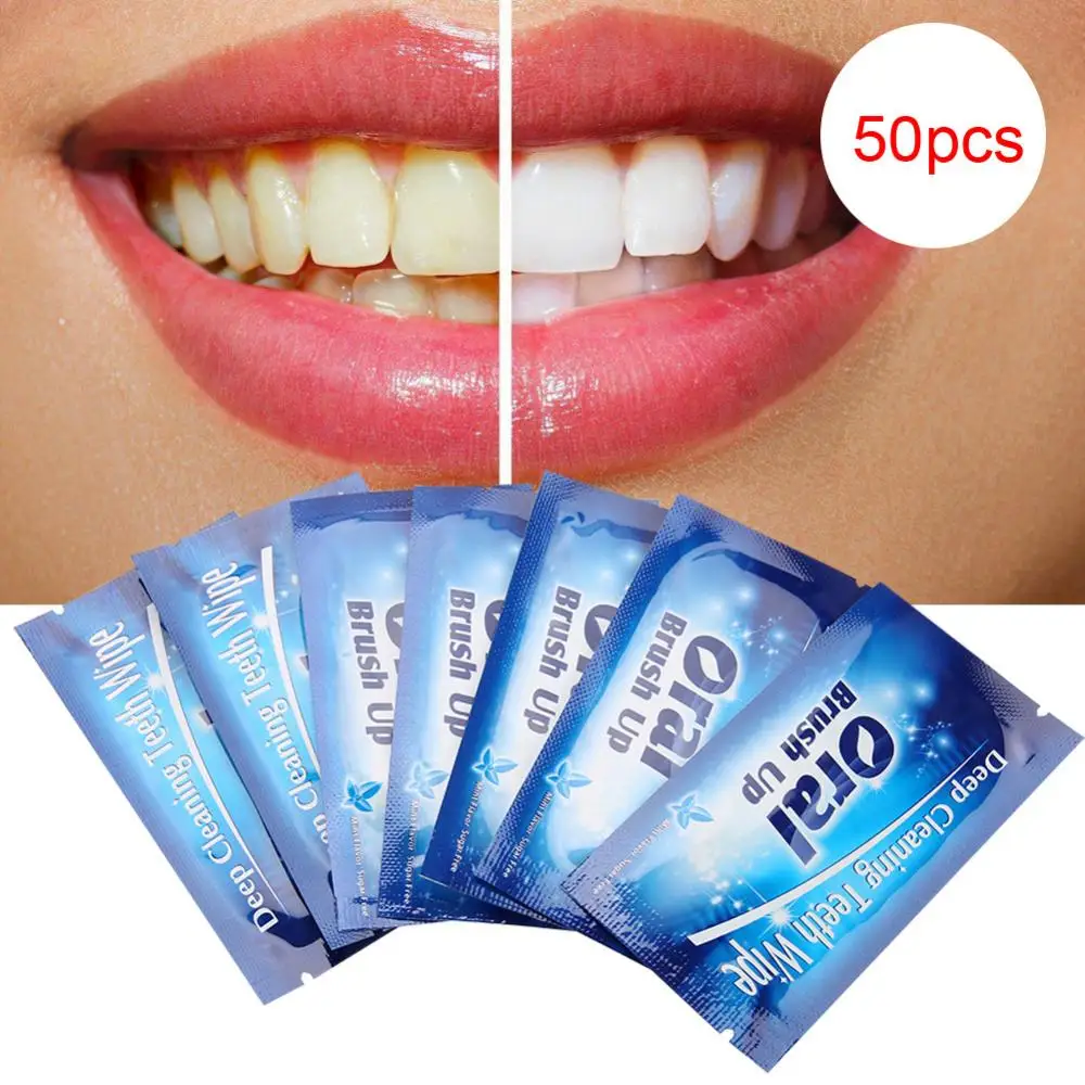 50 Pcs/Pack Deep Cleaning Teeth Wipes Dental Clean Wipe Cloth Teeth Whitening Finger Wipe Tooth Cleansing Tool for Oral Care
50 Pcs/Pack Deep Cleaning Teeth Wipes Dental Clean Wipe Cloth Teeth Whitening Finger Wipe Tooth Cleansing Tool for Oral Care