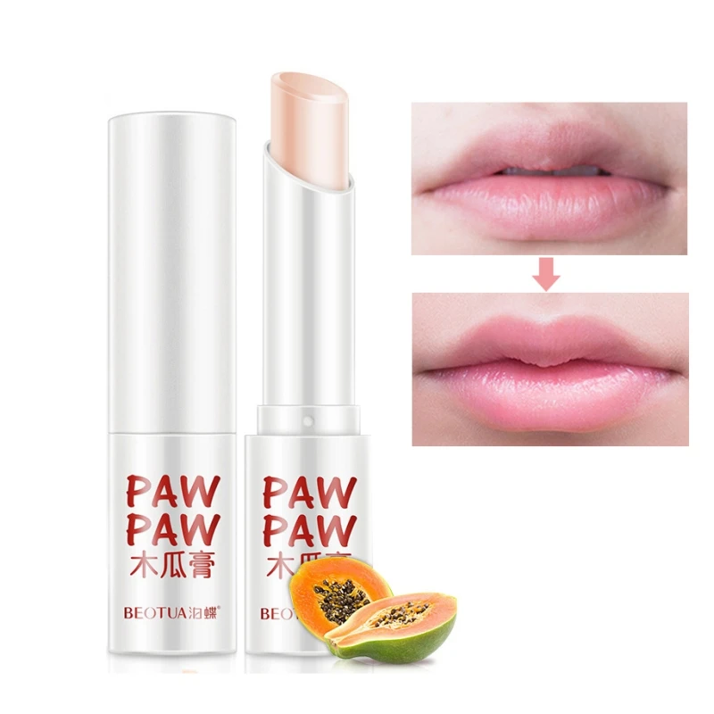Фото 1Pc Papaya Moisturizing Nutritious Lip Balm Colorless Repair Wrinkles For Women Men Winter Care Products | Lip Balm (32923157610)