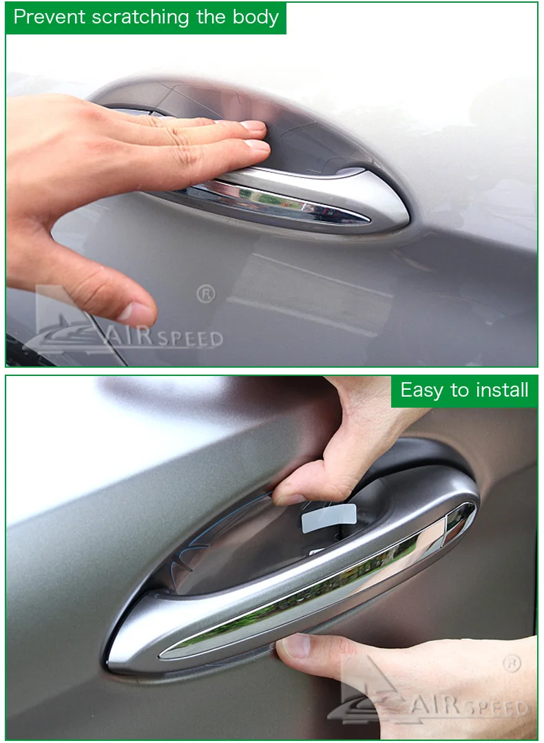 Invisible Car Door Handle Protective Film for BMW 5 Series G30 Handle Scratch Protection Vinyl Car Exterior Accessories (4)