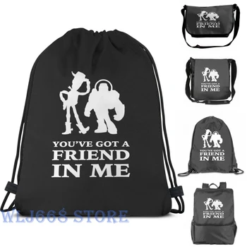 Funny graphic print shoulder Bags women Toy Story Woody and Buzz Lightyear You've Got A Friend In Me Shoulder Bags Gym Bag
Funny graphic print shoulder Bags women Toy Story Woody and Buzz Lightyear You've Got A Friend In Me Shoulder Bags Gym Bag