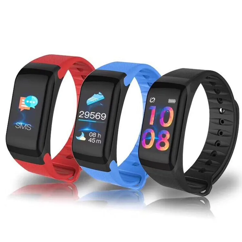Smartch F1 Smart Bracelets F1 Blood Pressure Monitor Fitness Bracelet Activity Tracker Smart Band Smartband Pedometer Wristband
Smartch F1 Smart Bracelets F1 Blood Pressure Monitor Fitness Bracelet Activity Tracker Smart Band Smartband Pedometer Wristband
