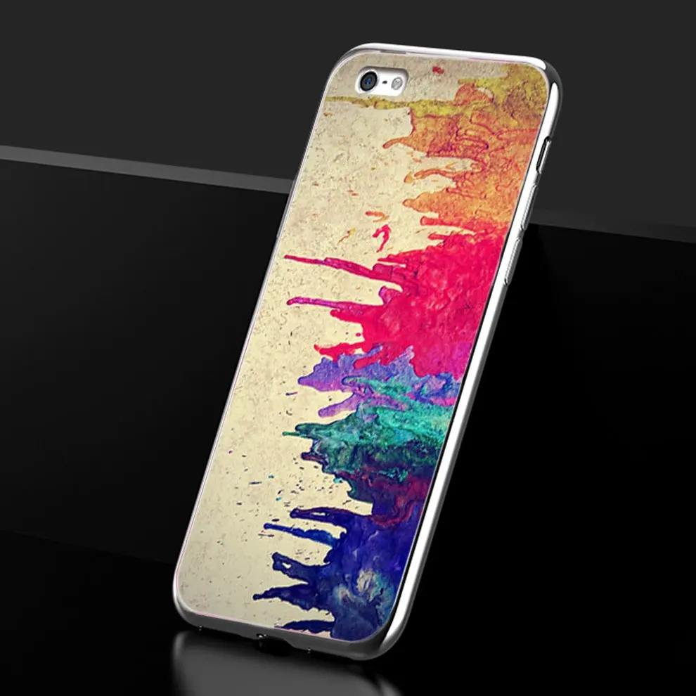 2 Pcs Fashion Colorful TPU Phone Cover Graffiti Phone Case Color Printing Colored Drawing Protective Phone Shell For iPhone 7/8
2 Pcs Fashion Colorful TPU Phone Cover Graffiti Phone Case Color Printing Colored Drawing Protective Phone Shell For iPhone 7/8