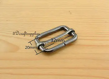 strap adjuster rectangle sliders Heavy duty gunmetal 32 mm 1 1/4 inch 10pcs U15
strap adjuster rectangle sliders Heavy duty gunmetal 32 mm 1 1/4 inch 10pcs U15
