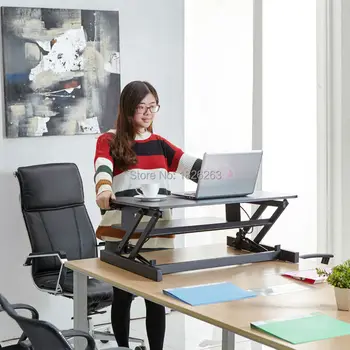 2017New Ergonomic EasyUp with Handle Sit Stand Desk Riser Foldable Laptop Desk Stand With Keyboard Tray Notebook/Monitor Holder
2017New Ergonomic EasyUp with Handle Sit Stand Desk Riser Foldable Laptop Desk Stand With Keyboard Tray Notebook/Monitor Holder