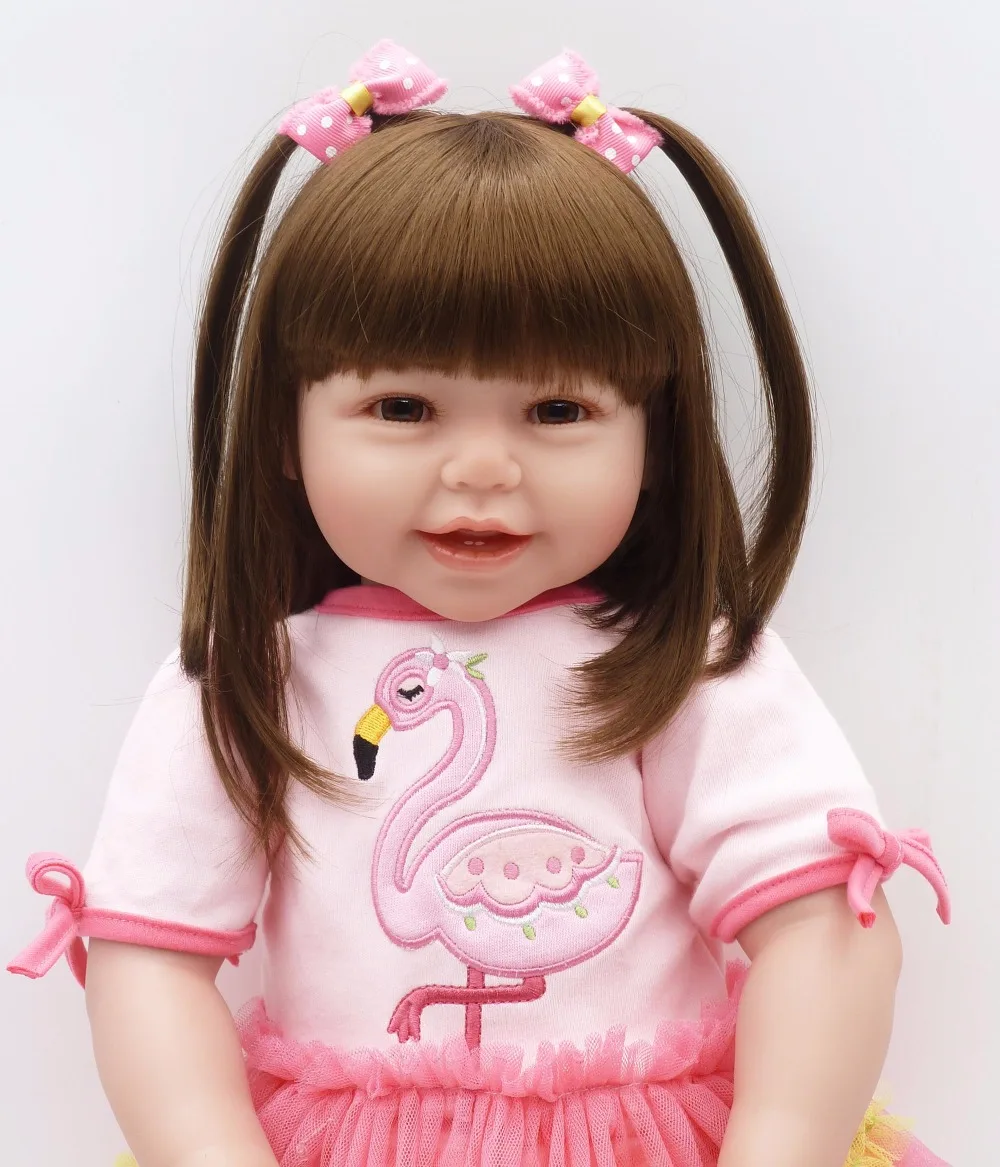 New arrival 24inch 64cm cute cotton body Charm baby lifelike newborn baby girl with lovely clothes Silicone Reborn Baby Dolls
New arrival 24inch 64cm cute cotton body Charm baby lifelike newborn baby girl with lovely clothes Silicone Reborn Baby Dolls