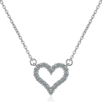 XIYANIKE 925 Sterling Silver Jewelry Shiny CZ Zirconia Love Heart Shape Pendant Necklace For Women Gift Collares 2019 New Gift
XIYANIKE 925 Sterling Silver Jewelry Shiny CZ Zirconia Love Heart Shape Pendant Necklace For Women Gift Collares 2019 New Gift