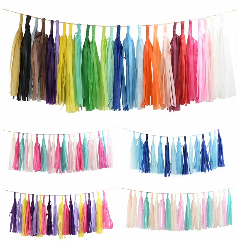 5pcs/set 12*35cm Multicolor Tissue Paper Tassel Garland for Birthday Wedding Baby Shower Party DIY Hanging Garland Decoration 8z
5pcs/set 12*35cm Multicolor Tissue Paper Tassel Garland for Birthday Wedding Baby Shower Party DIY Hanging Garland Decoration 8z
