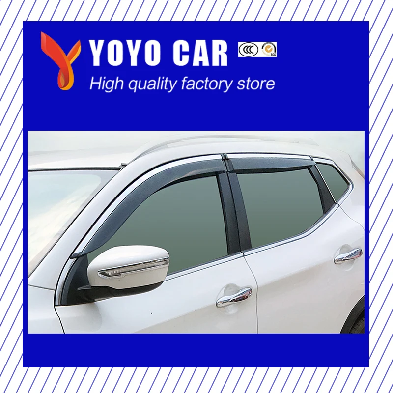 Hot sale 4 Piece Injection molding trim vent shade rain sun wind deflector window visor for Hacker 2008-2015 2016-2017
Hot sale 4 Piece Injection molding trim vent shade rain sun wind deflector window visor for Hacker 2008-2015 2016-2017