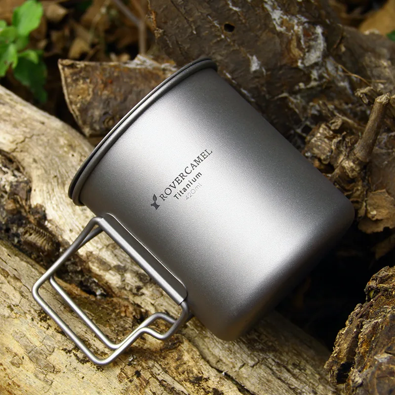 EDC Equipment Portable Camping Picnic Water Cup 500ml Water Cup Tea 100% Titanium Mug Outdoor Ultralight Camping Picnic Cookware
EDC Equipment Portable Camping Picnic Water Cup 500ml Water Cup Tea 100% Titanium Mug Outdoor Ultralight Camping Picnic Cookware