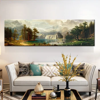New Chinese Style Mountains And Rivers Scenery Cloud Sea Canvas painting Posters And Prints For Living Room Study Room Office HD
New Chinese Style Mountains And Rivers Scenery Cloud Sea Canvas painting Posters And Prints For Living Room Study Room Office HD