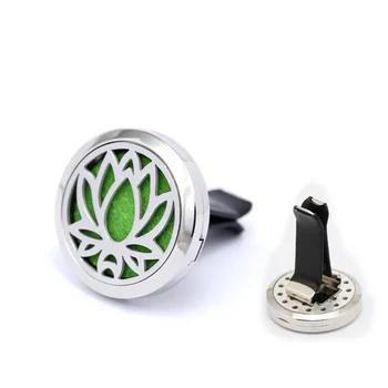 2016 New 30mm Stainless Steel Hellow Lotus Flower Round Aromatherapy/Essential Oil Diffuser Perfume Locket Clip for Car 
2016 New 30mm Stainless Steel Hellow Lotus Flower Round Aromatherapy/Essential Oil Diffuser Perfume Locket Clip for Car