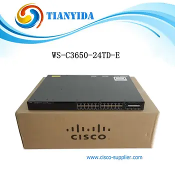 WS-C3650-24TD-E Catalyst 3650 Ethernet Network Switch 24 Port Data 2x10G Uplink IP Services Gigabit Switches
WS-C3650-24TD-E Catalyst 3650 Ethernet Network Switch 24 Port Data 2x10G Uplink IP Services Gigabit Switches
