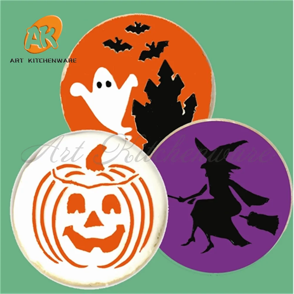 Halloween Cookie Stencil Tops 3.5",Cookie Cake Top Stencil Template Set,Cupcake Decorating Tool, Baking Stencil,Reusable Stencil
Halloween Cookie Stencil Tops 3.5",Cookie Cake Top Stencil Template Set,Cupcake Decorating Tool, Baking Stencil,Reusable Stencil