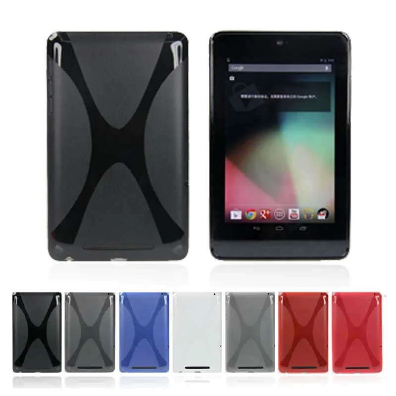 New Matte Silicone Anti-skid X Line Soft Silicon Rubber TPU Gel Skin Shell Cover Case For Google Nexus 7 2012 7" 7 inch Tablet
New Matte Silicone Anti-skid X Line Soft Silicon Rubber TPU Gel Skin Shell Cover Case For Google Nexus 7 2012 7" 7 inch Tablet