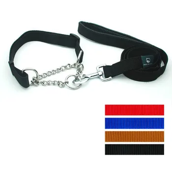 2.5 cm solid colors Classic Padded Plain Color Control Chain Collar Padded Lead Pet Dog Collar Leash Set PLCPP2501
2.5 cm solid colors Classic Padded Plain Color Control Chain Collar Padded Lead Pet Dog Collar Leash Set PLCPP2501