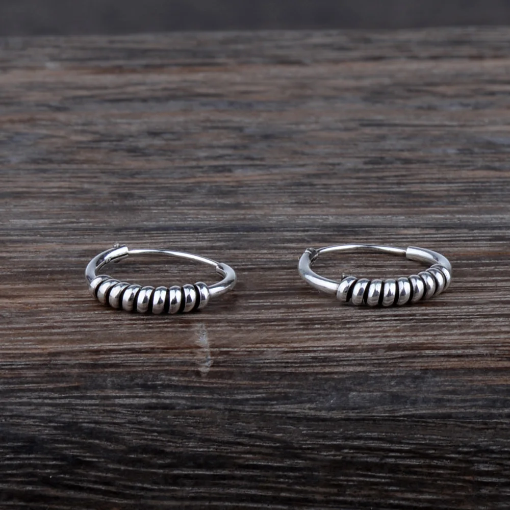 Mythic Age Real 925 Sterling Silver Twisted Rope Vintage Small Hoop Earrings Jewelry Gift for Women Men
Mythic Age Real 925 Sterling Silver Twisted Rope Vintage Small Hoop Earrings Jewelry Gift for Women Men