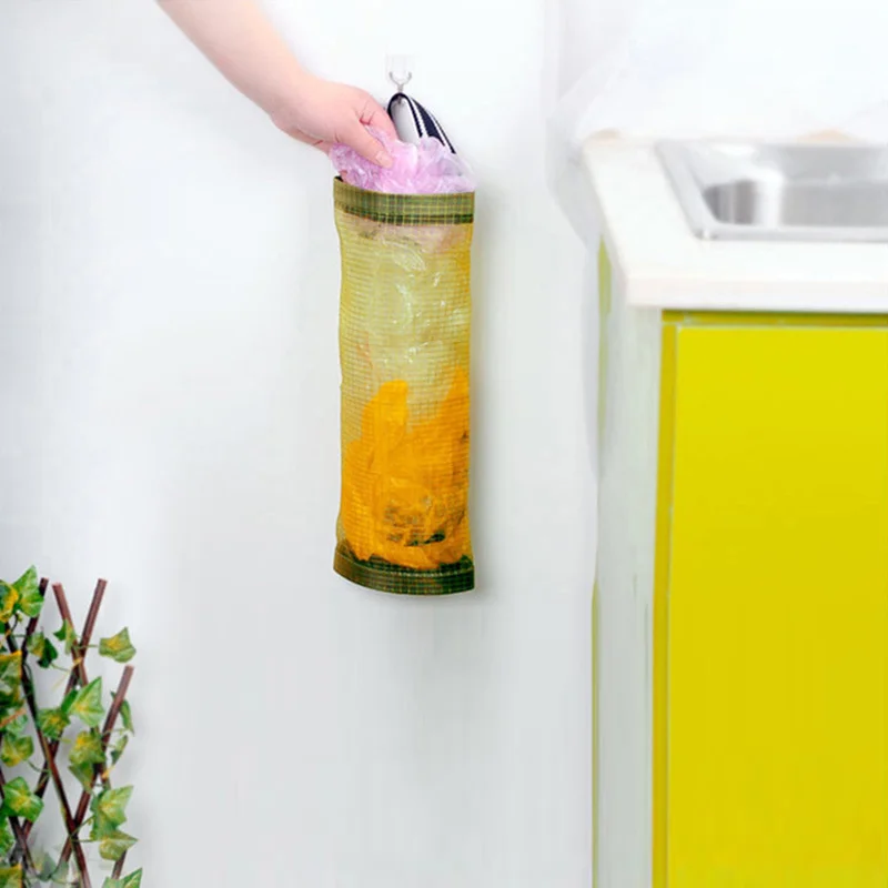 Hangable Transparent Grid Kitchen Garbage Bag Storage Bag Plastic Kitchen Organizer Wardrobe Hanging Bag Home Grocery Bag Holder
Hangable Transparent Grid Kitchen Garbage Bag Storage Bag Plastic Kitchen Organizer Wardrobe Hanging Bag Home Grocery Bag Holder