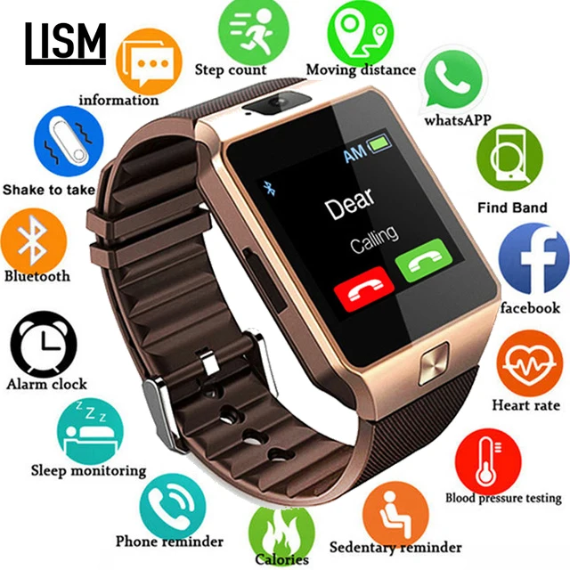 Bluetooth Smart Watch Men Women Q18 With Touch Screen Big Battery Support TF Sim Card Camera for Android Phone Smartwatch PkDZ09
Bluetooth Smart Watch Men Women Q18 With Touch Screen Big Battery Support TF Sim Card Camera for Android Phone Smartwatch PkDZ09