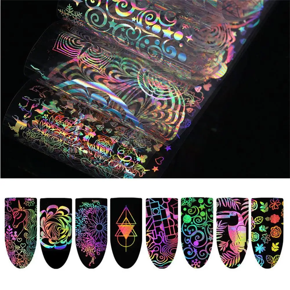8Pcs Fashion Holographic Nail Foil Xmas Dreamcatcher Geometric Nail Art Transfer Sticker DIY Nail Art Manicure Decor Tools
8Pcs Fashion Holographic Nail Foil Xmas Dreamcatcher Geometric Nail Art Transfer Sticker DIY Nail Art Manicure Decor Tools