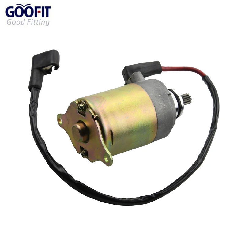 GOOFIT Starter Motor for Gy6 150cc Chinese Scooters ATV and Go Karts Motors K084-002-2
GOOFIT Starter Motor for Gy6 150cc Chinese Scooters ATV and Go Karts Motors K084-002-2