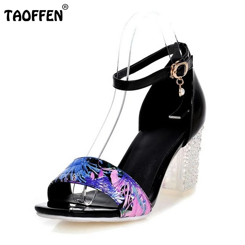 women stiletto print flower square buckle high heel sandals sexy fashion ladies heeled footwear heels shoes size 34-39 P18771 women stiletto print flower square buckle high heel sandals sexy fashion ladies heeled footwear heels shoes size 34-39 P18771<br><br>Aliexpress
