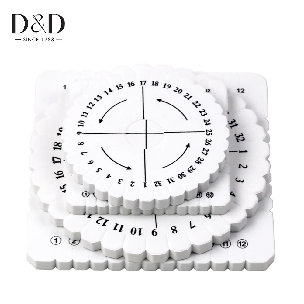 Round&Square Knitting Kumihimo Disc Disk Braided Rope Knot Weaving Plate Jewelry Desgin Board 2 Sizes
Round&Square Knitting Kumihimo Disc Disk Braided Rope Knot Weaving Plate Jewelry Desgin Board 2 Sizes