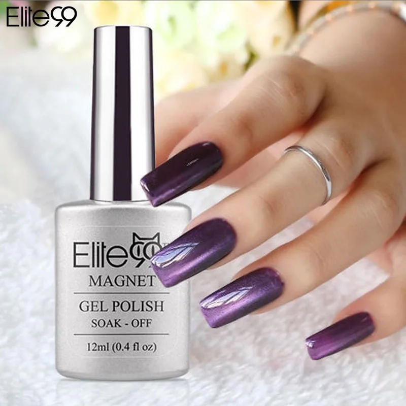 Elite99 nail-гель кошачий глаз цвета нужна магнит красочные замочить от Gelpolish