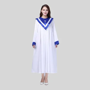 Christian Church Choir Dress Clothing Jesus Class Service Wear Wedding Hymn Holy Garments Nun Costume Christian Sing Robe
Christian Church Choir Dress Clothing Jesus Class Service Wear Wedding Hymn Holy Garments Nun Costume Christian Sing Robe