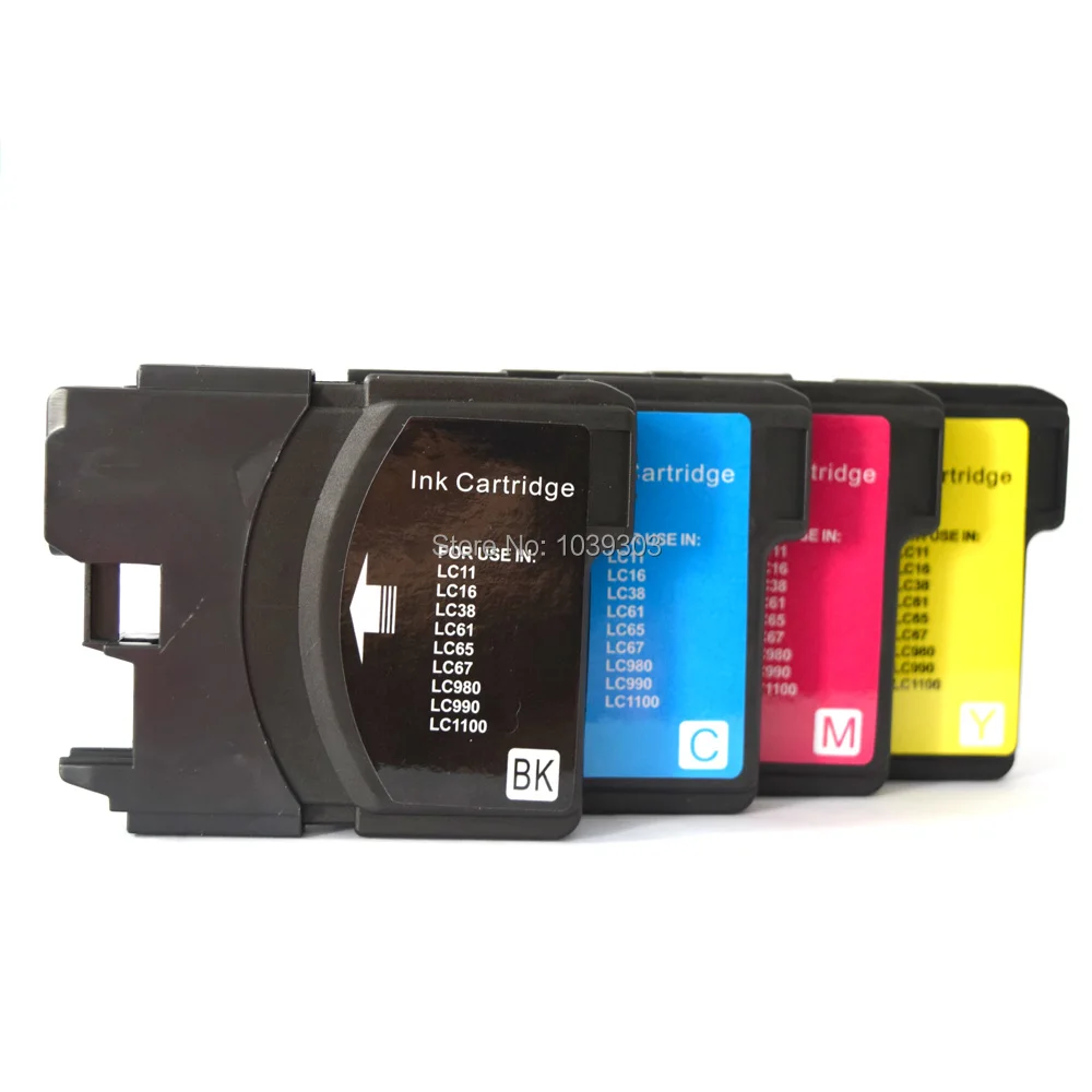 LC11 LC16 LC61 LC60 LC65 LC38 980 1100 LC-985 For Brother DCP-145C 163C 165C 185C 195C MFC-J800D Compatible InkJet Ink Cartridge
LC11 LC16 LC61 LC60 LC65 LC38 980 1100 LC-985 For Brother DCP-145C 163C 165C 185C 195C MFC-J800D Compatible InkJet Ink Cartridge