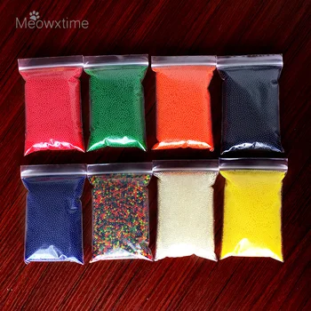 12000 pcs/lot Crystal Soil Water Beads Hydrogel Gel Polymer Seeds Flow Mud Grow Ball Beads Orbiz Growing Bulbs Children Toy Ball 
12000 pcs/lot Crystal Soil Water Beads Hydrogel Gel Polymer Seeds Flow Mud Grow Ball Beads Orbiz Growing Bulbs Children Toy Ball